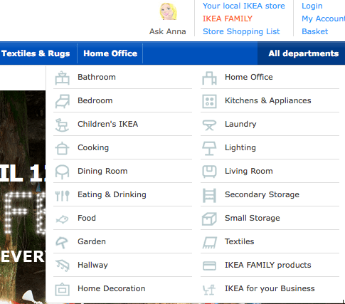Mixing words and icons
