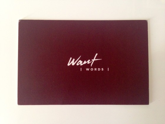 Wantwords, Marta Stelmaszak