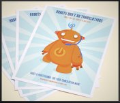 Robots don't do translation