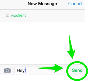 Once it's sent, that's when I best proofread.