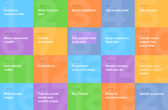 20 tips - and they're all great