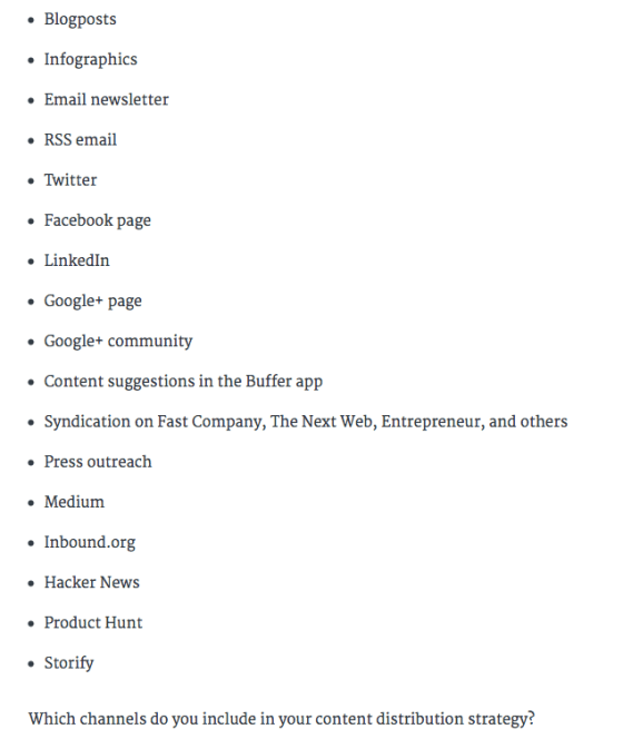 The channels are endless