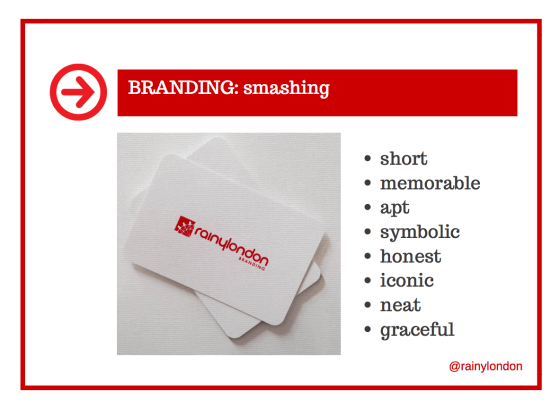 Branding should be smashing too