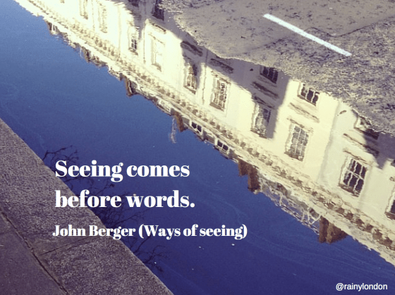 Seeing somes before words